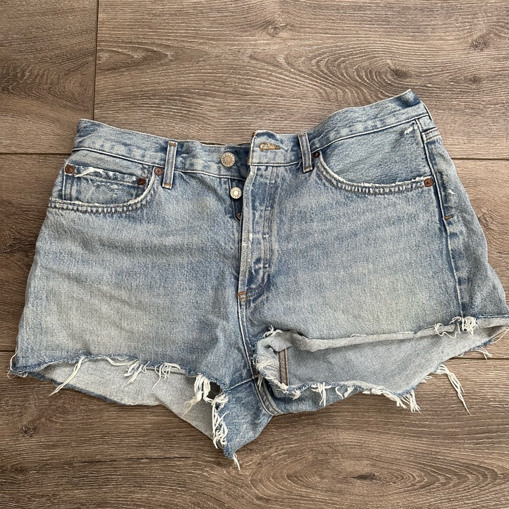 AGOLDE Parker vintage cut off shorts